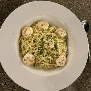 Shrimp scampi