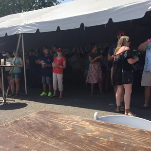 The second beer tent