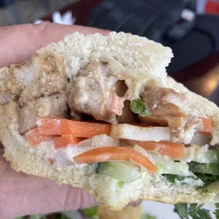 Chicken banh mi.