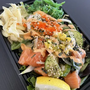 Salmon poke