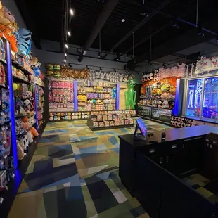 The redemption center in the arcade at Highlands Sports Complex.