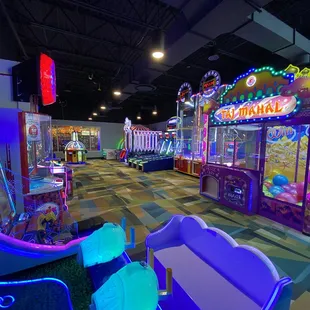 The arcade at Highlands Sports Complex.