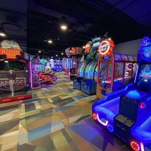 The arcade at Highlands Sports Complex.