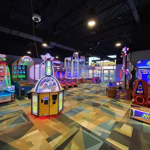 The arcade at Highlands Sports Complex.