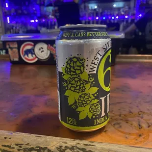 West 6th IPA and the bar