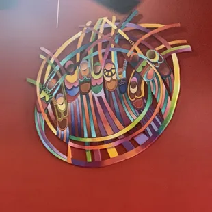 Artwork on wall