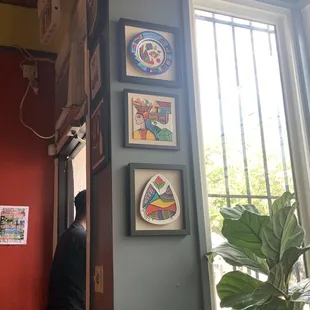 Artwork on wall
