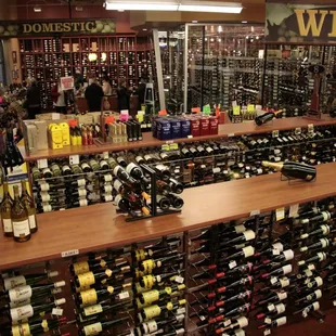 A view of our wine bar - Free wine tastings every Friday &amp; Saturday 3-7pm, with live music 5-7pm