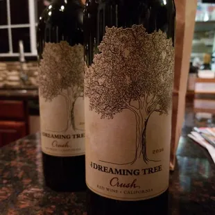 two bottles of dreaming tree