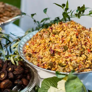 Shrimp and Chorizo Orzo Pasta Salad