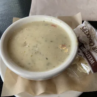 Clam chowder