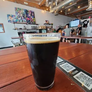 a pint of beer