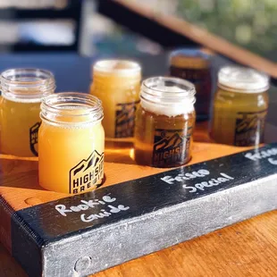 Beer flight