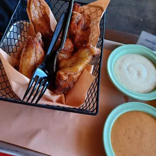 Smoked wings were delicious!