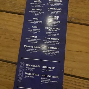menu, sandwiches