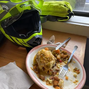 Fuel for the trip home thru the mountains.