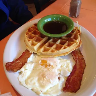 Breakfast special. Hubby said it was awesome.