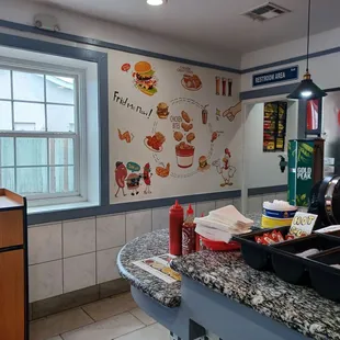 Clean restaurant