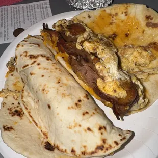 Breakfast tacos...