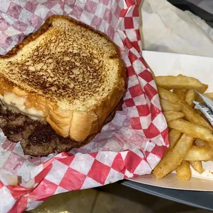 Highway grill patty melt...
