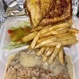 Chicken fried chicken plate...