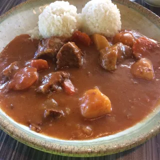 Hawaiian Beef Stew Plate