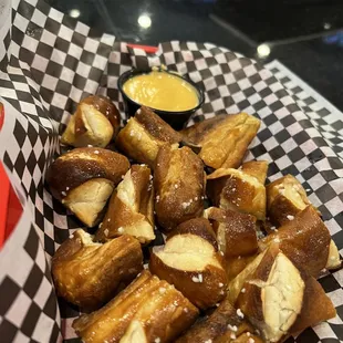 Pretzel Sticks with Beer Cheese