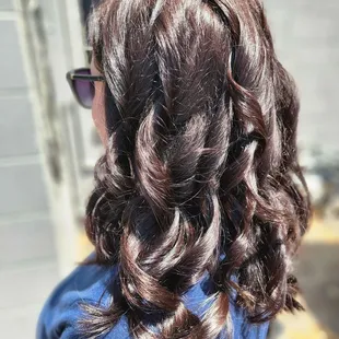 All over color, cut and style