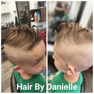 Kids haircut and style