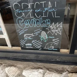 Ceviche de Pescado / Fish Ceviche