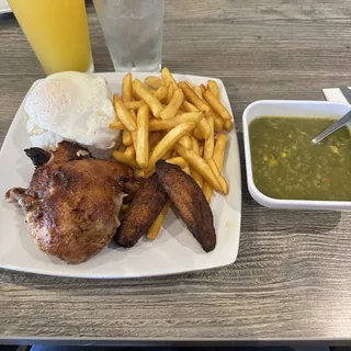 Pollo a Lo Pobre