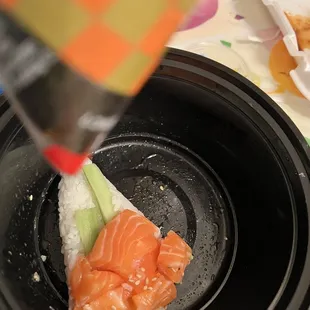 Only way to eat my hand roll