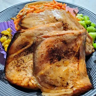 Salmon Plate Lunch