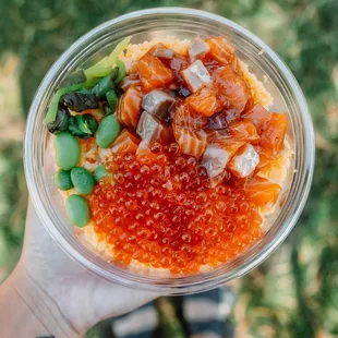 Crab and Ikura Cup