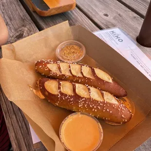 Brewery pretzels $6