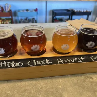 Beer flight