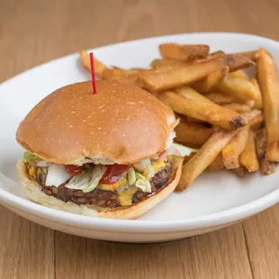 Veggie Burger &amp; Fries