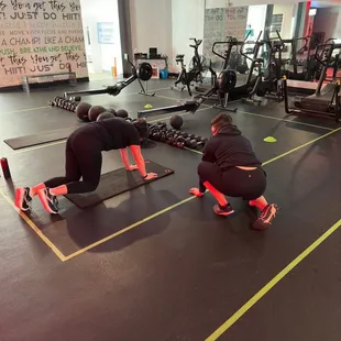 Personalized training during the classes!