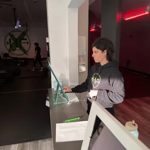 Nice and easy check in process.