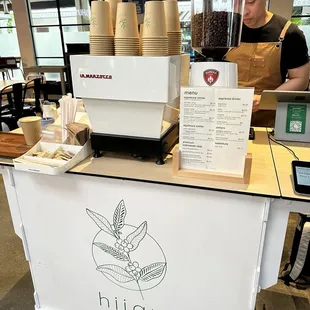 Little indonesian coffee cart