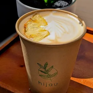 Nastar Latte (pineapple jam syrup with hint of cinnamon and cloves)