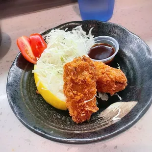 Kaki Fried (Japanese Fried Oysters) /watch your bill as they overcharge.