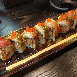 Rainbow Dragon Roll