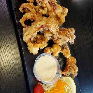 Ika geso karaage