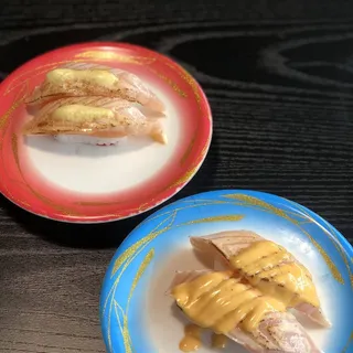 Aburi Salmon Spicy Mayo Nigiri