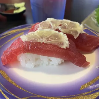 Lime/Lemon Maguro Nigiri
