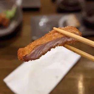 9/24/2021 - Kurobuta Ton Katsu. Big, thick pieces of pork. DRY.