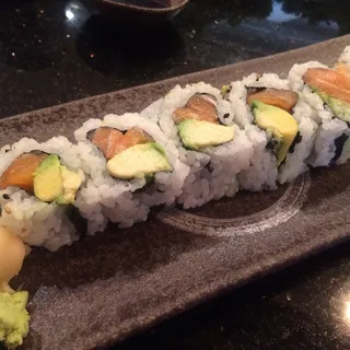 Salmon Avocado Roll Sushi Combo