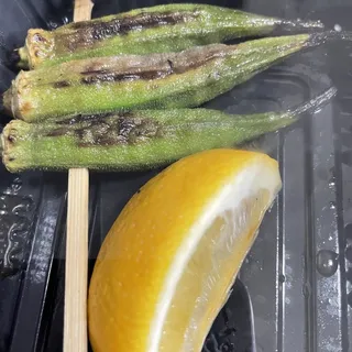 Okra Skewer