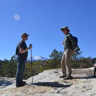 Our guides provide you fun and memorable on-trail info!